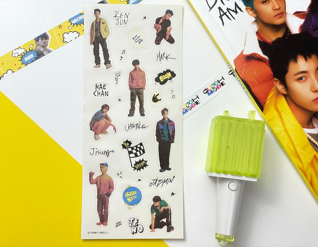 NCT Dream Beat Box Sticker Sheet - Etsy