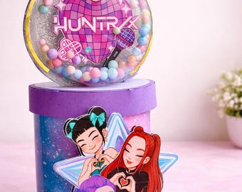 Personalized Party Favor KPop Demon Hunters Pringles Can Custom Birthday Decoration