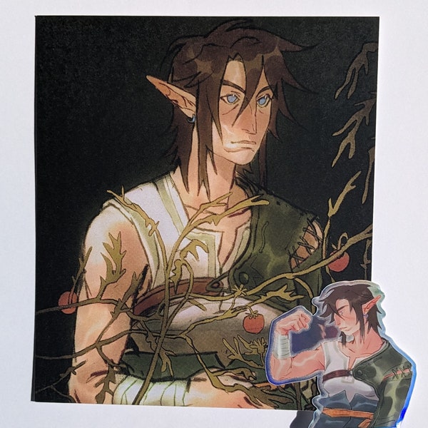 Twilight Princess - Ordon Link - Print & Sticker