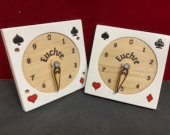 Custom Euchre Score Keepers