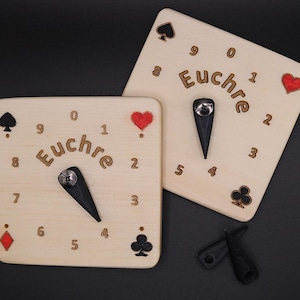 Custom Euchre Score Keeper Set