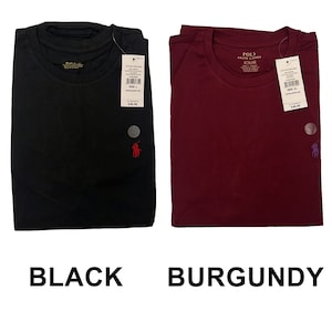 T-shirt ras du cou pour hommes Ralph Lauren, t-shirts d'été coupe ajustée à manches courtes personnalisés S-2XL image 2