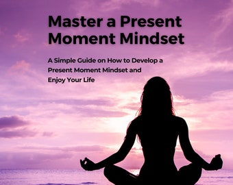 Master a Present Moment Mindset: Mindfulness & Meditation eBook