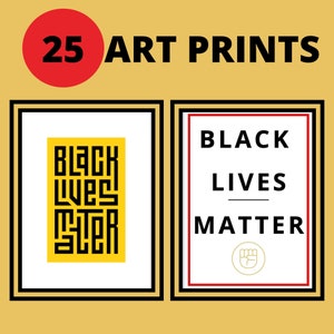 Printable Posters, Posters for Black History Month, African American Art, Black History Bulletin Board, Classroom Posters, Black wall art