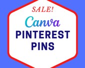 Pinterest Pin Templates for Canva. Pinterest Templates. Pinterest Pins. Pinterest Pin Templates. Gifts for Bloggers. Blogging Templates. Pin