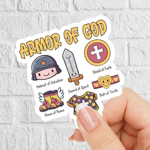Christlichen Aufkleber Aufkleber Kinder Dienst Kirche Party Favor Geschenke für Kinder Bibel Studium Journals Jugendgruppe Ostern Korbfüller