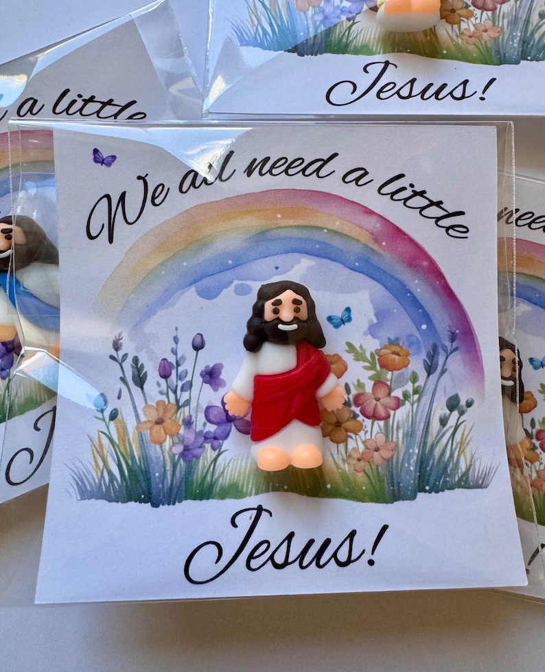 Little Jesus Pocket Card With Mini Figurine Christian Encouragement ...