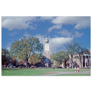 Photo Print 1940s Photo Baker Berry Library Dartmouth College, New Hampshire, Vintage Wall Home Decor Art Poster Retro Unique Academic Gift