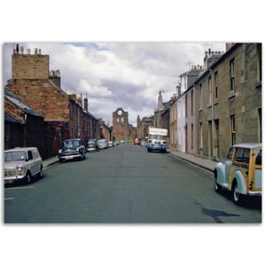 Photo Print 1960s Angus Scotland, Arbroath Abbey Ruins, UK, Vintage Wall Art Home Office Decor Poster Unique Scottish Sixties Heritage Gift