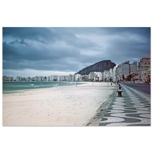Photo Print 1940s Copacabana Beach Rio de Janeiro, Brazil Vintage Wall Art Poster Forties Travel History Brazilian Heritage Unique Gift Idea