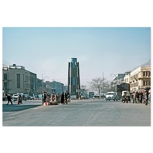 Impresión fotográfica de la década de 1970 Kabul Afganistán, Ciudad Vieja, Cartel de arte de pared vintage de los años setenta Decoración del Ministerio del Interior Patrimonio afgano Hippie Trail Idea de regalo