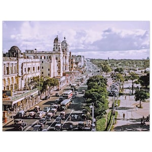 Photo Print 1960s Calcutta India, Vintage Wall Art Home Office Decor Kolkata, Metro Cinema Chowringhee Road, Chourangi Bengal Heritage Gift