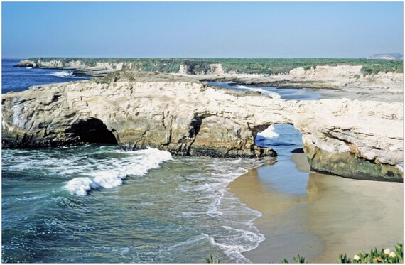 Photo Print 1960s Natural Bridges State Beach, Santa Cruz