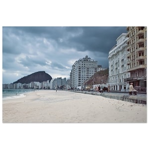Photo Print 1940s Copacabana Beach Rio de Janeiro, Brazil, Vintage Wall Art Poster Home Office Decor, Forties Travel Heritage History Gift