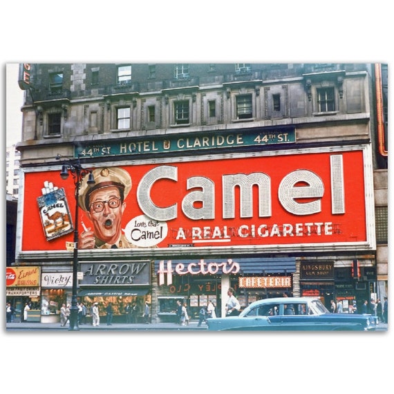1950's camel cigarette ads 1950s era advertisement for cigarettes hi-res stock photography and images Camel Cigarette Ad - Mid