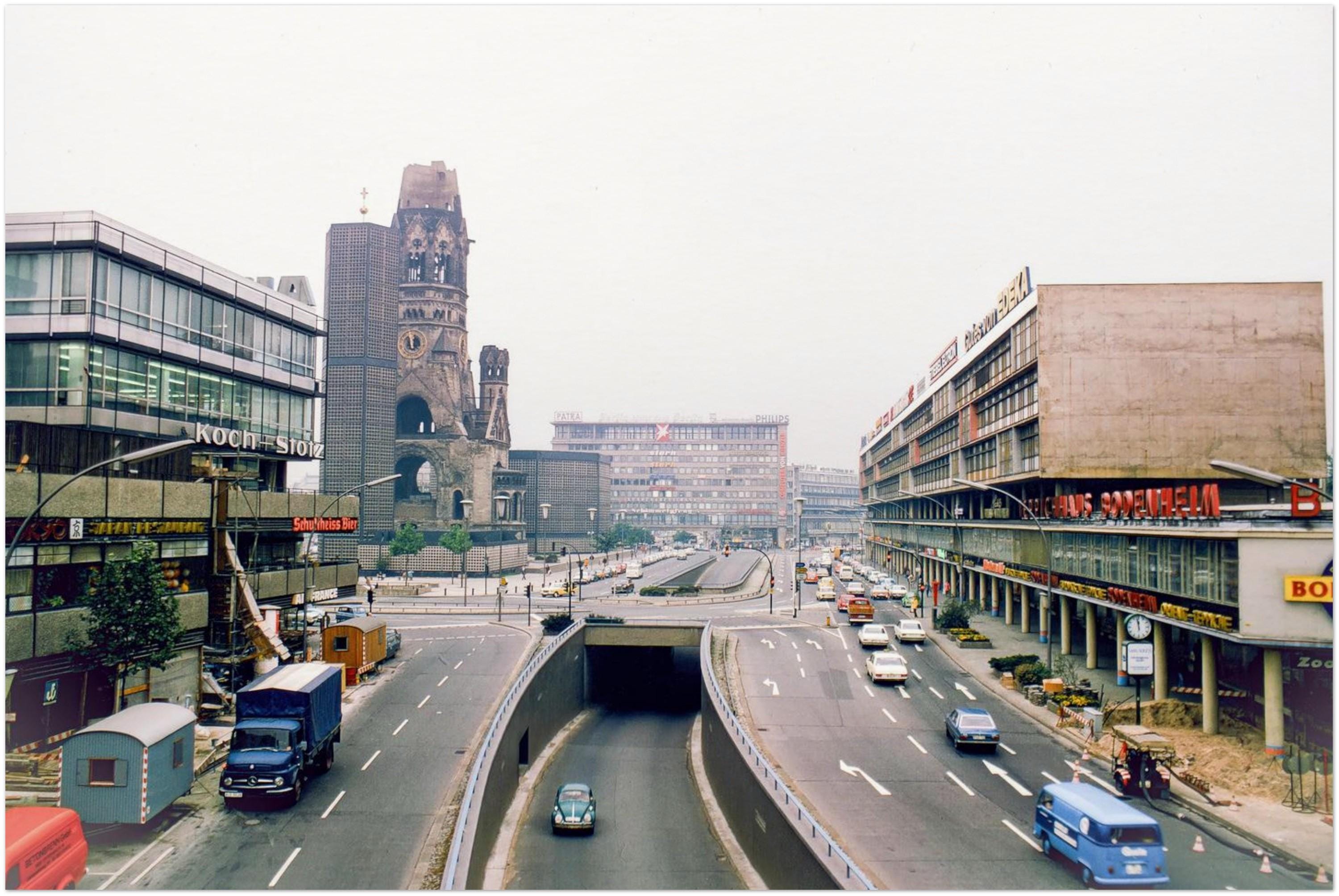 写真プリント 1970 年代 ブライトシャイトプラッツ 西ベルリン ドイツ