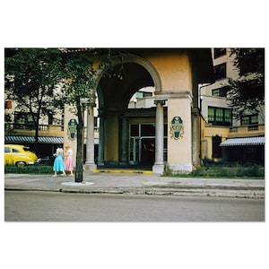 Photo Print 1950s Edgewater Beach Hotel Chicago Illinois, Vintage Wall Art Home Office Decor Poster Fifties Heritage Gift Idea