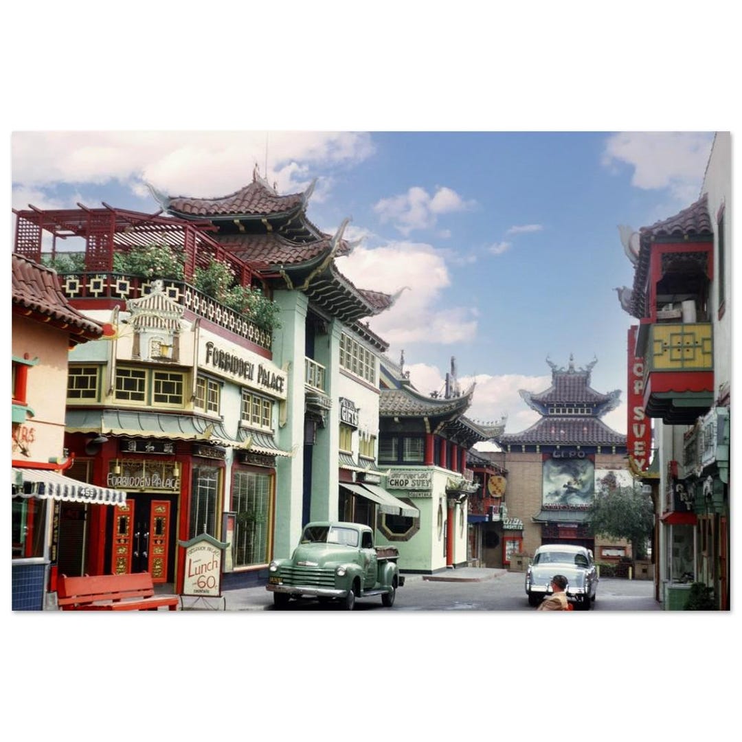 Li Po Chinese Store Photo Print 1950s Lipo Chinese Restaurant, Forbidden Palace Chinatown ...