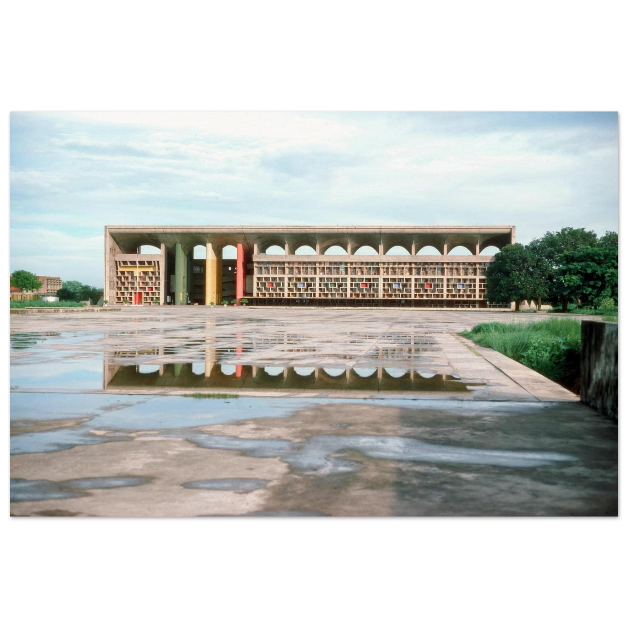 Photo Print 1960s Chandigarh India, Punjab and Haryana High Court