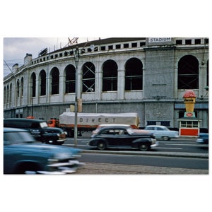 Poster 1950er Jahre Toronto Maple Leaf Baseball Stadion, Kanada, Vintage Kunst Wand Kunst Home Decor Poster Einzigartige Geschenkidee Kanadische Sportbekleidung