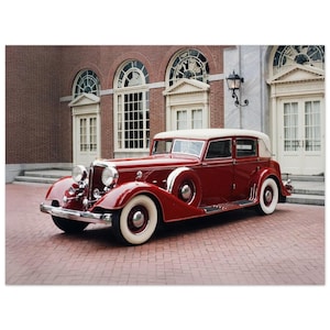 Photo Print 1932 Chrysler Imperial Landau Sedan, Wall Art Home Office Decor, Luxury Iconic American Automotive History, Vintage Car Gift