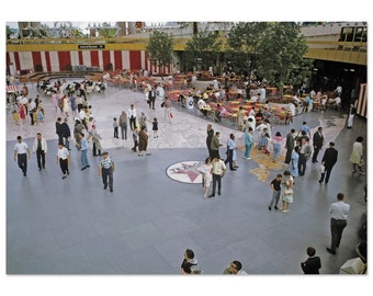 Photo Print 1964 New York State Pavilion NY World's Fair, Wing of Fashion, Sixties Vintage Wall Art Poster Home Office Decor Expo Gift Idea