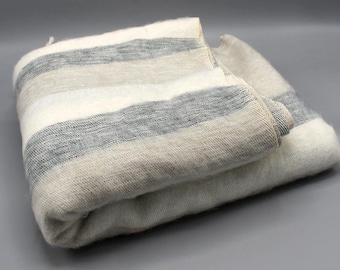 Blanket, Yak Wool, Soft and Warm, The Finest Wool, Hand-Loomed, Beautiful Colors, 97”x46”