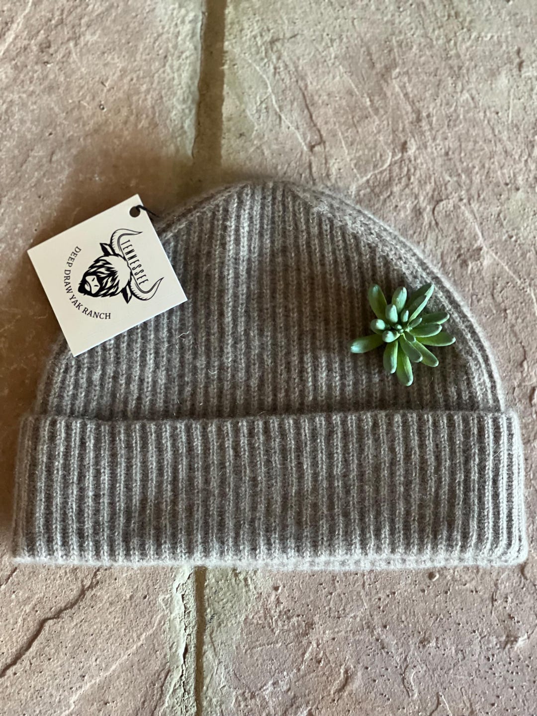 BEANIE HAT IN SYRUP BROWN WOOL 395841 main image 1