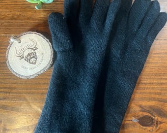 Handskar, Dam, Yakull, Långa och Lyxiga, Varmaste och Mest Andningsbara Handskar, Mjuka som Kashmir, Hypoallergena, Handkammade i Tennessee