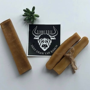 Snack für Hunde, Bio Yak-Milch, Himalaya, Hergestellt in den USA, 100% Yak-Milch, kein Geruch, lange haltbar, gesundes Kauen, kein Knochen, Größe Medium