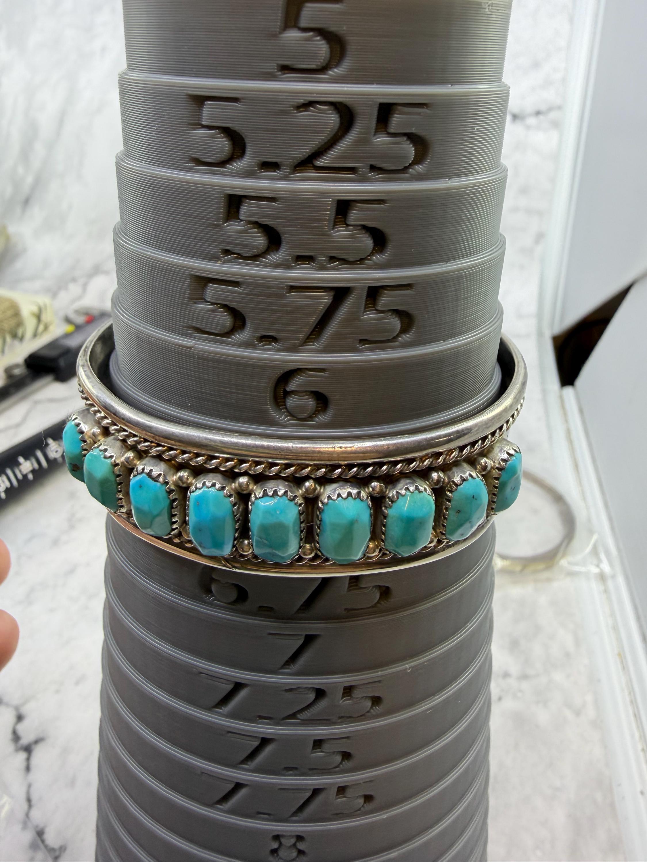 Exquisite Vintage Native American Navajo Sterling Silver Turquoise