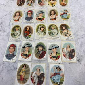 rare silk cigarette cards Admire Early American Presidents with the 1910 S77 Mogul Card Set RARE old Silk cigarette card