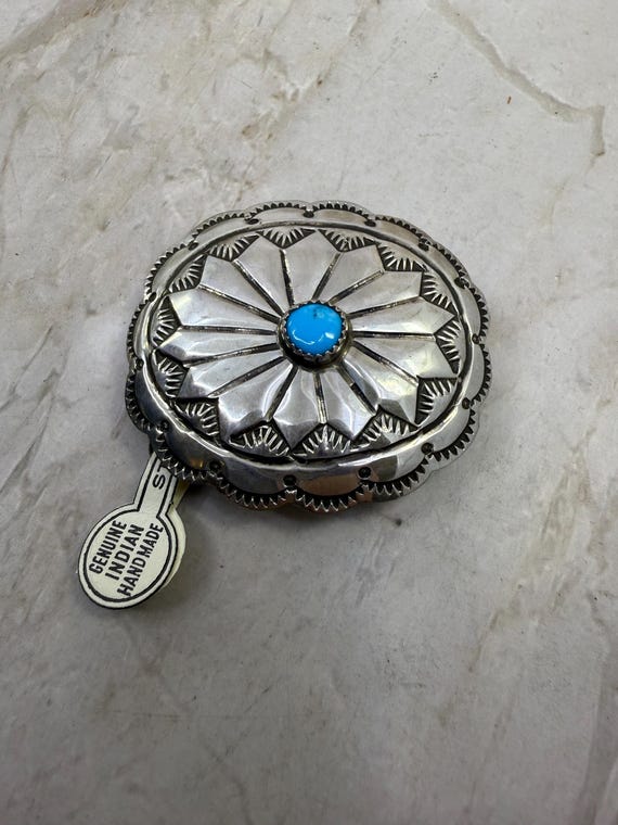 ヴィンテージ ナバホ ハンドメイド スターリングシルバー ベルト