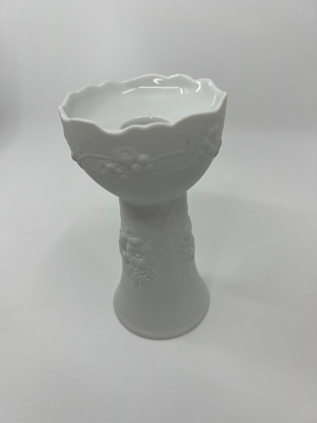 Mid Century Vintage Kaiser Pottery Candlestick Holder From Etsy