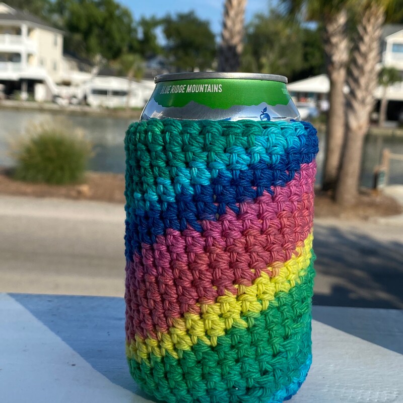 Crochet Koozie Etsy