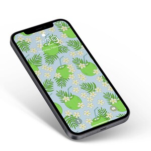 Hawaiian - Phone Background for IPhone / Android , Phone Background Digital Download | Phone Wallpaper Digital Download