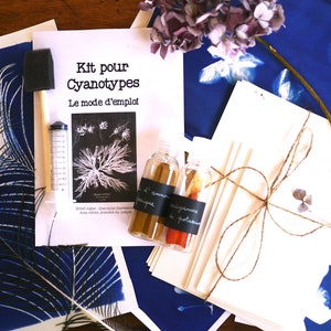 Kit Cyanotype DIY pour impression solaire