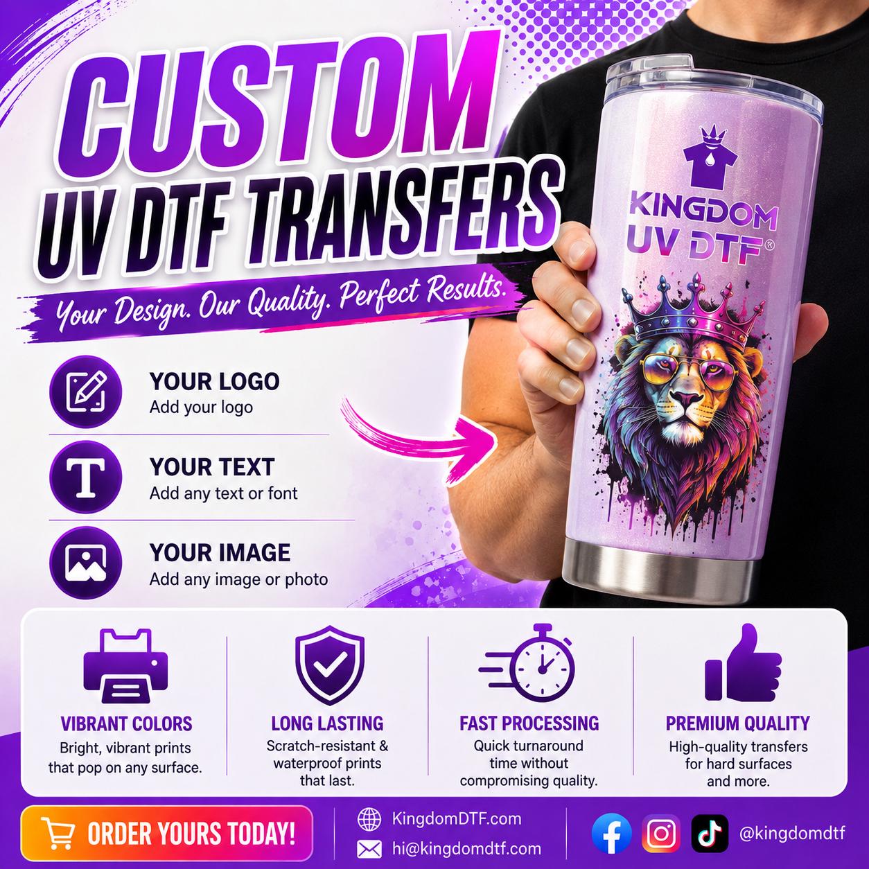 Custom uv dtf stickers - Etsy 日本