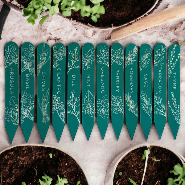 Acrylic Herb Garden Markers