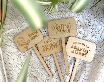 Plant Quote Markers