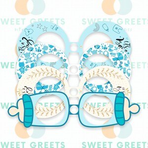 Baby Boy Designer Cake Pop Card