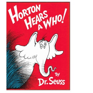 Horton Hears a Who: Party Edition 1982 Classic Dr. Seuss Hardcover-Buch