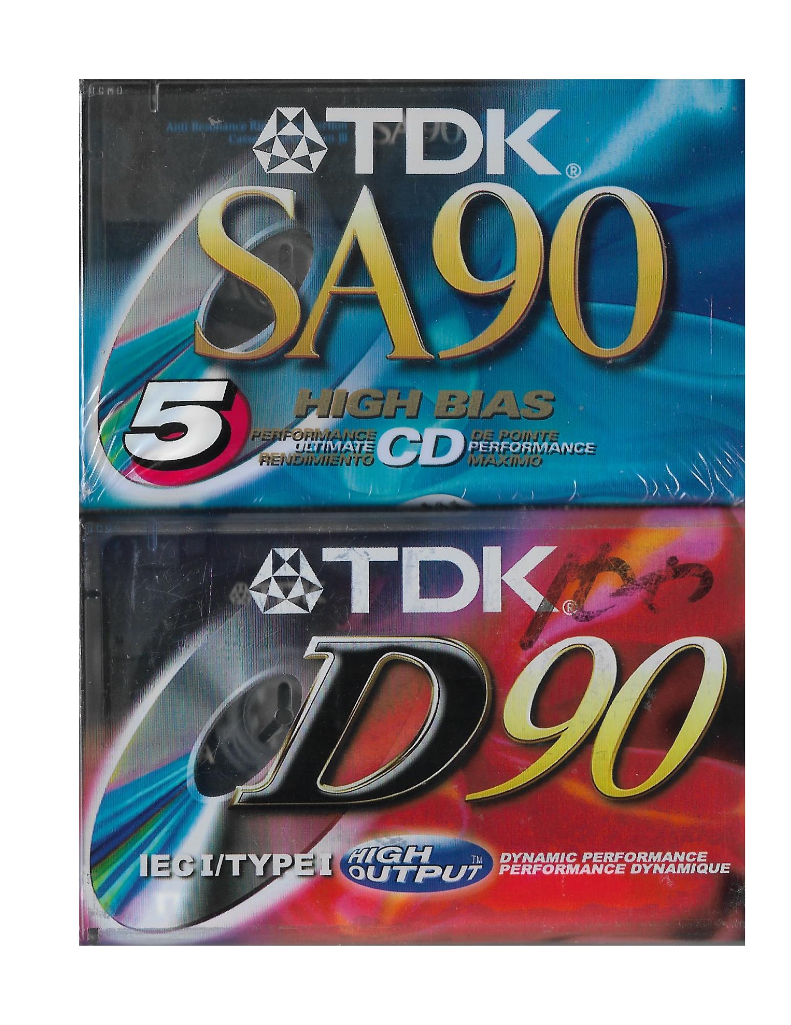 その他 TDK Superior D90 TDK Superior D60 Minute Blank Audio Cassettes New - Etsy