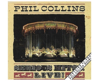 Phil Collins - Serious Hits...Live! - CD, and Full Colour Booklet