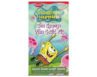 Tom and Jerry Cartoon Cavalcade Vhs Video and Spongebob