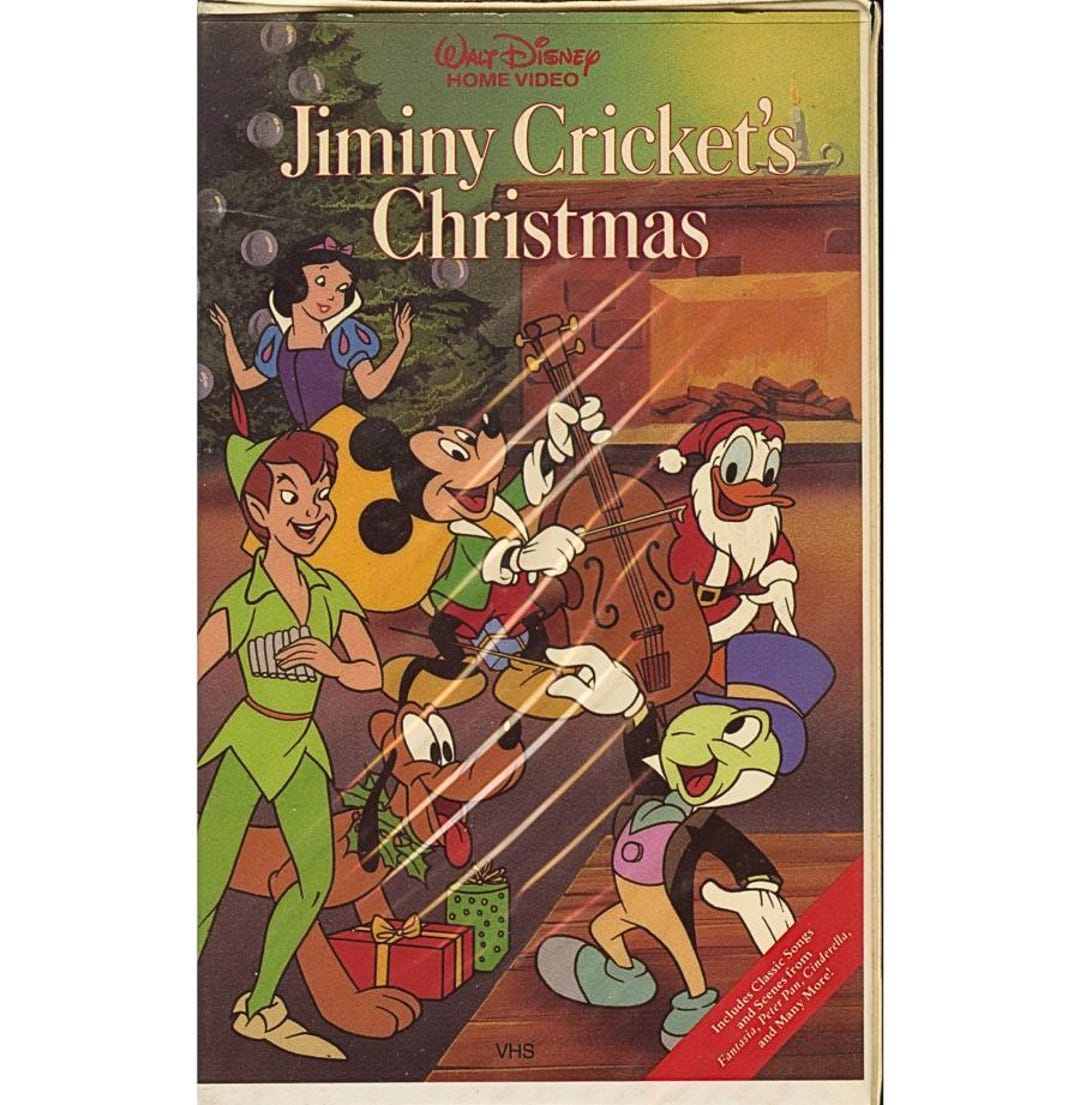 Jiminy Cricket's Christmas VHS Includes Classic Songs and Scenes From ...