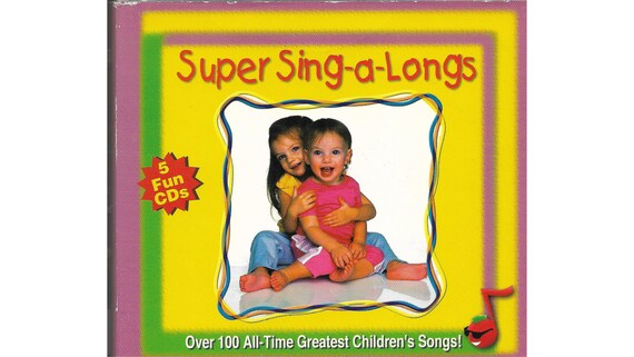 Super Sing-a-long Chidrens 5 Disc Set by Readon Publications