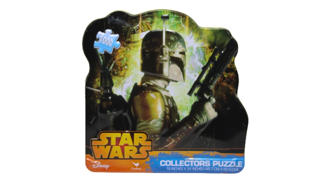 Disney Star Wars Collectors Puzzle Boba Fett 1000 Pcs Like New Etsy