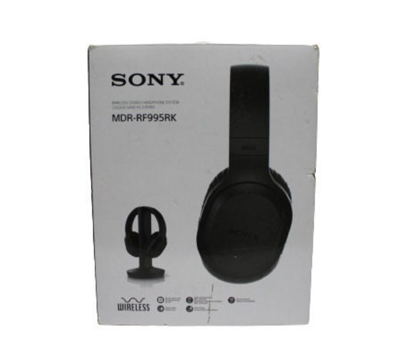 Wireless shops Headphones Sony Over-Ear Black MDR-RF995RK