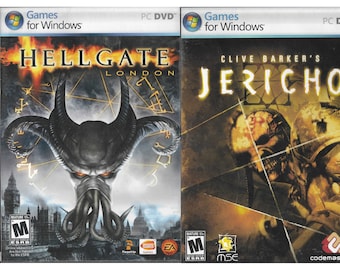 Windows PC Clive Barker's Jericho Manual And Game Disc Only - Etsy